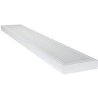 Led-deckenleuchte L: 118,5 Cm, Mit Farbtemperaturwechsler - Weiß, Basics, Kunststoff/Metall (118,5/20/4,5cm)