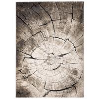 Webteppich Wild Oak - Dunkelgrau/Anthrazit, Design, Textil (200/290cm) - WECON HOME