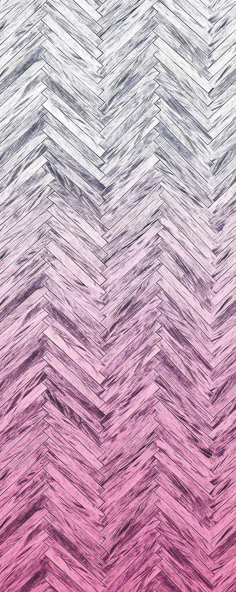 Vliestapete 6000a-Vd1 Herringbone Pink - Design (100/250cm)