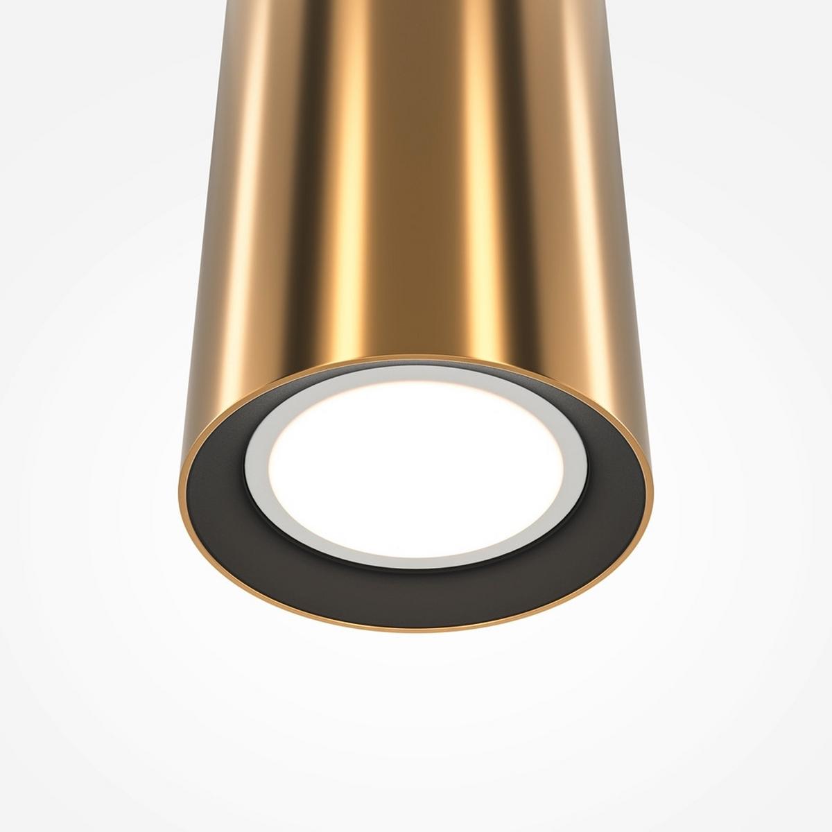 Pendelleuchte Pro Focus - Messingfarben, MODERN, Metall (6/40cm) - MAYTONI