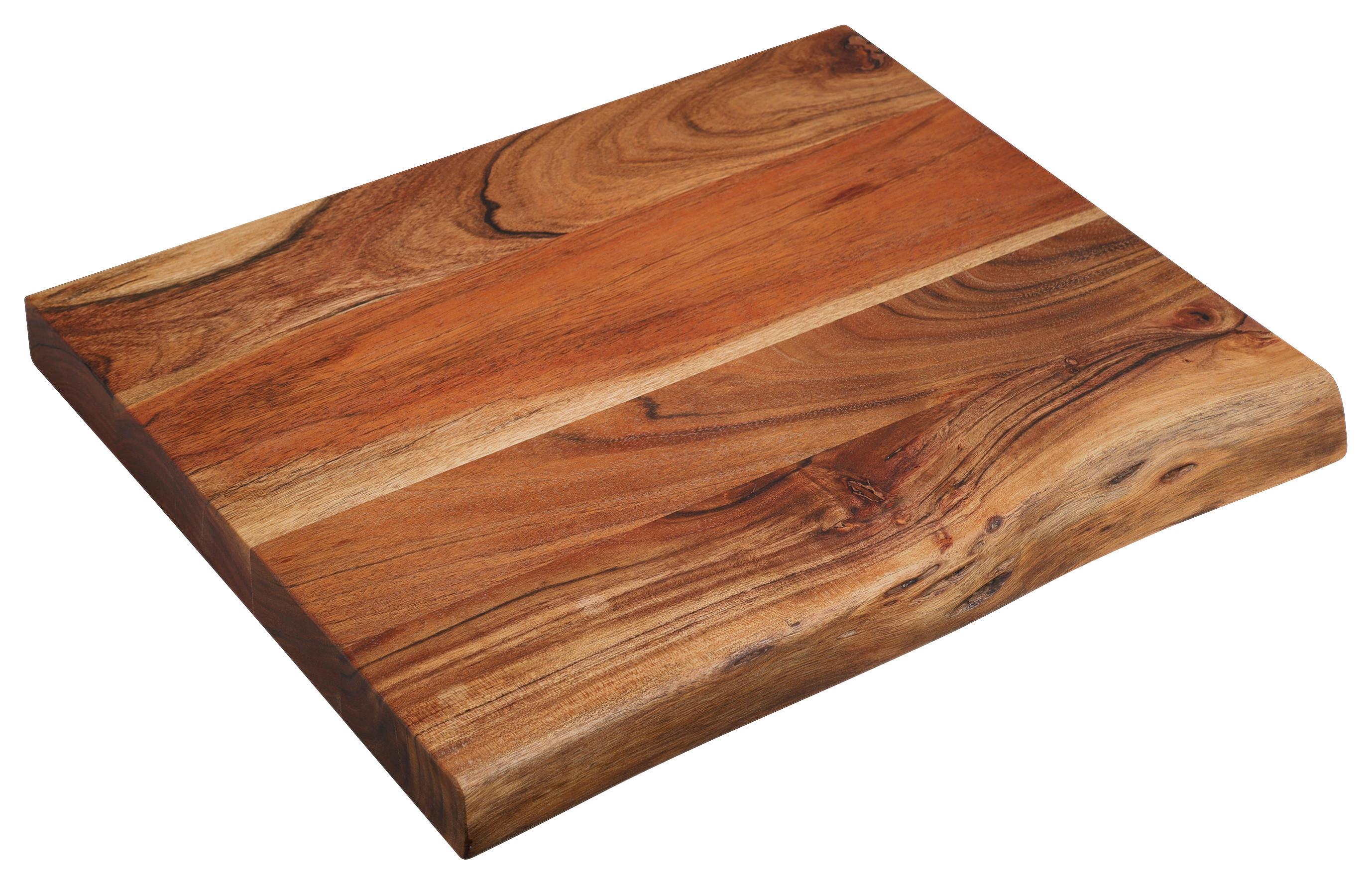Servierbrett Akaziefarben B: 40 cm - Akaziefarben, Basics, Holz (48/40/4cm) - Kesper