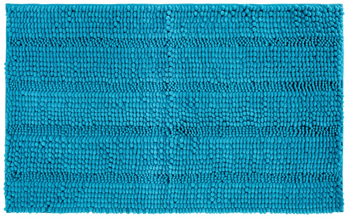 KÚPEĽŇOVÁ PREDLOŽKA Uwe, 60/100cm, petrolejová - petrolejová, textil (60/100cm) - Modern Living