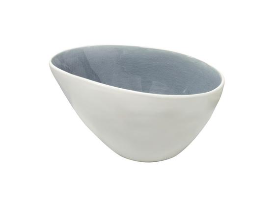 Müslischale Eugenia - Weiß/Grau, KONVENTIONELL, Keramik (15,5/9cm) - James Wood Müslischale Eugenia - Weiß/Grau, KONVENTIONELL, Keramik (15,5/9cm) - James Wood