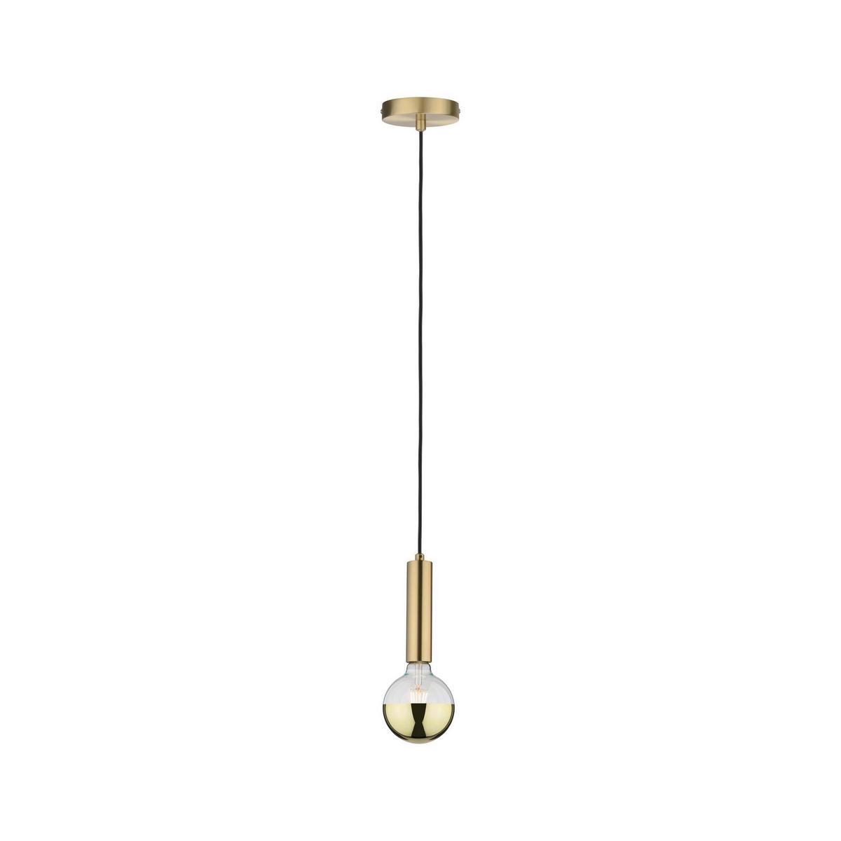 Hängeleuchte 1-Flammig, Messingfarben - Basics (10/150cm) - Paulmann
