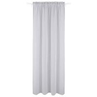 Fertigvorhang Kordula - Silberfarben, ROMANTIK / LANDHAUS, Textil (135/245cm) - James Wood