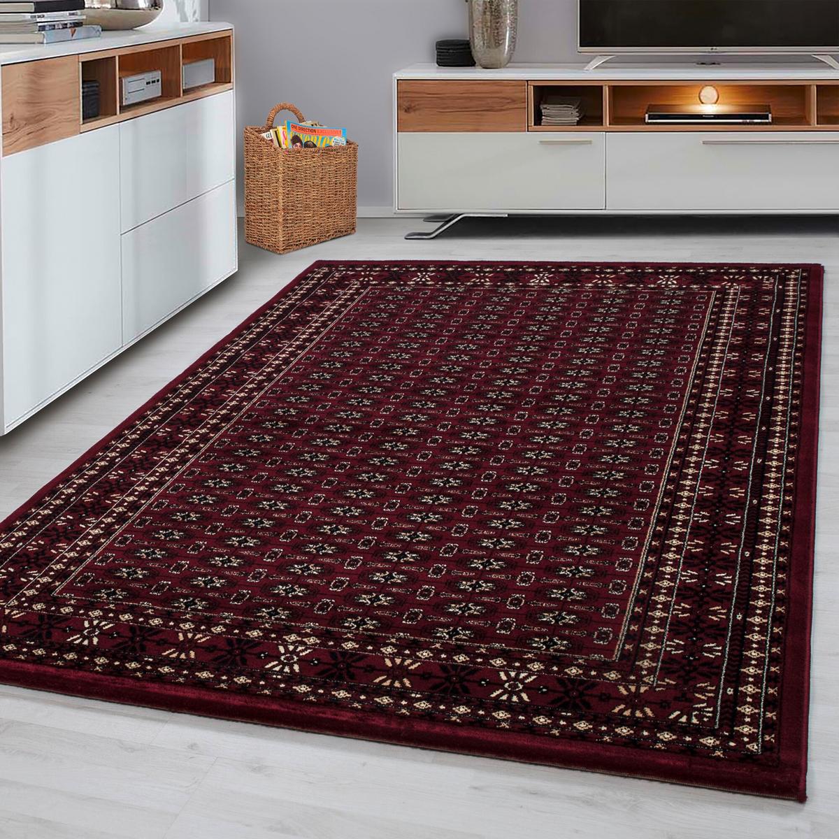 Webteppich Marrakesh - Dunkelrot, KONVENTIONELL, Textil (240/340cm)