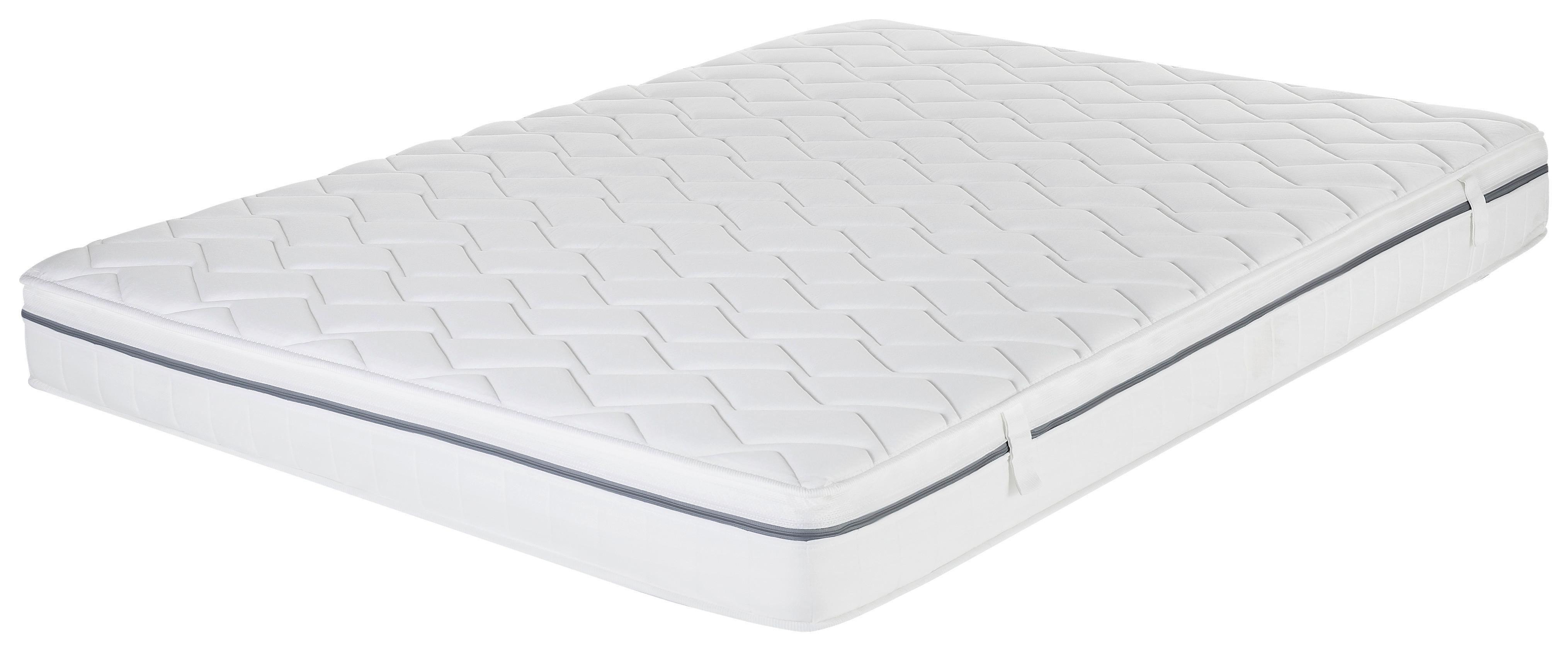 Kaltschaummatratze Air Wave 180x200 Cm H2, H3 H: 19 Cm - Weiß, Basics, Textil (180/200cm) - MID.YOU