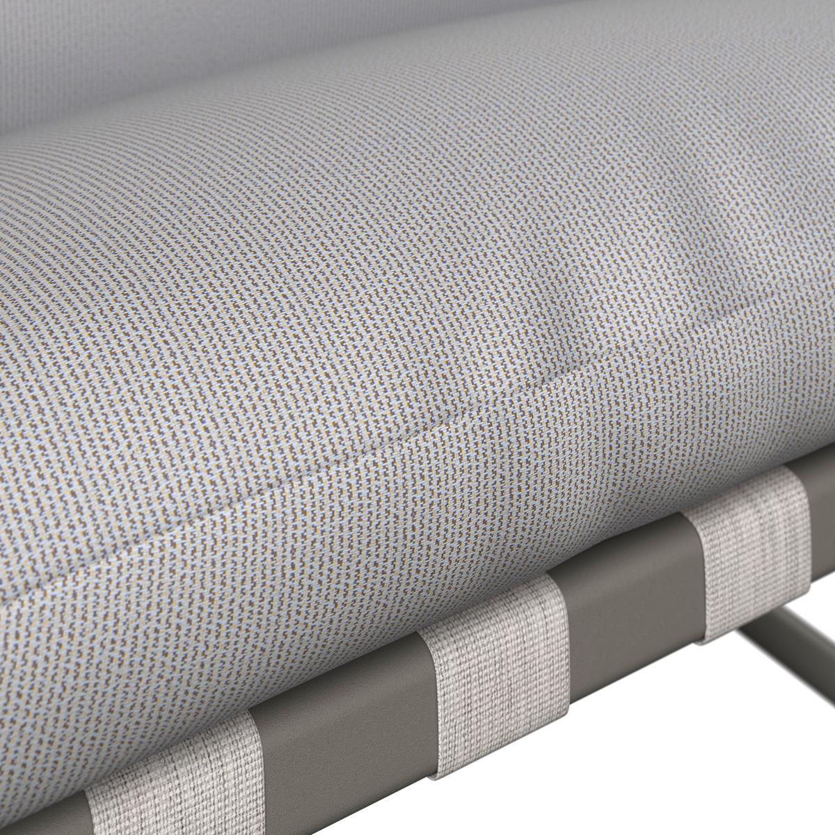 Balkonset Madrid - Grau, Basics, Textil/Metall - Beldano