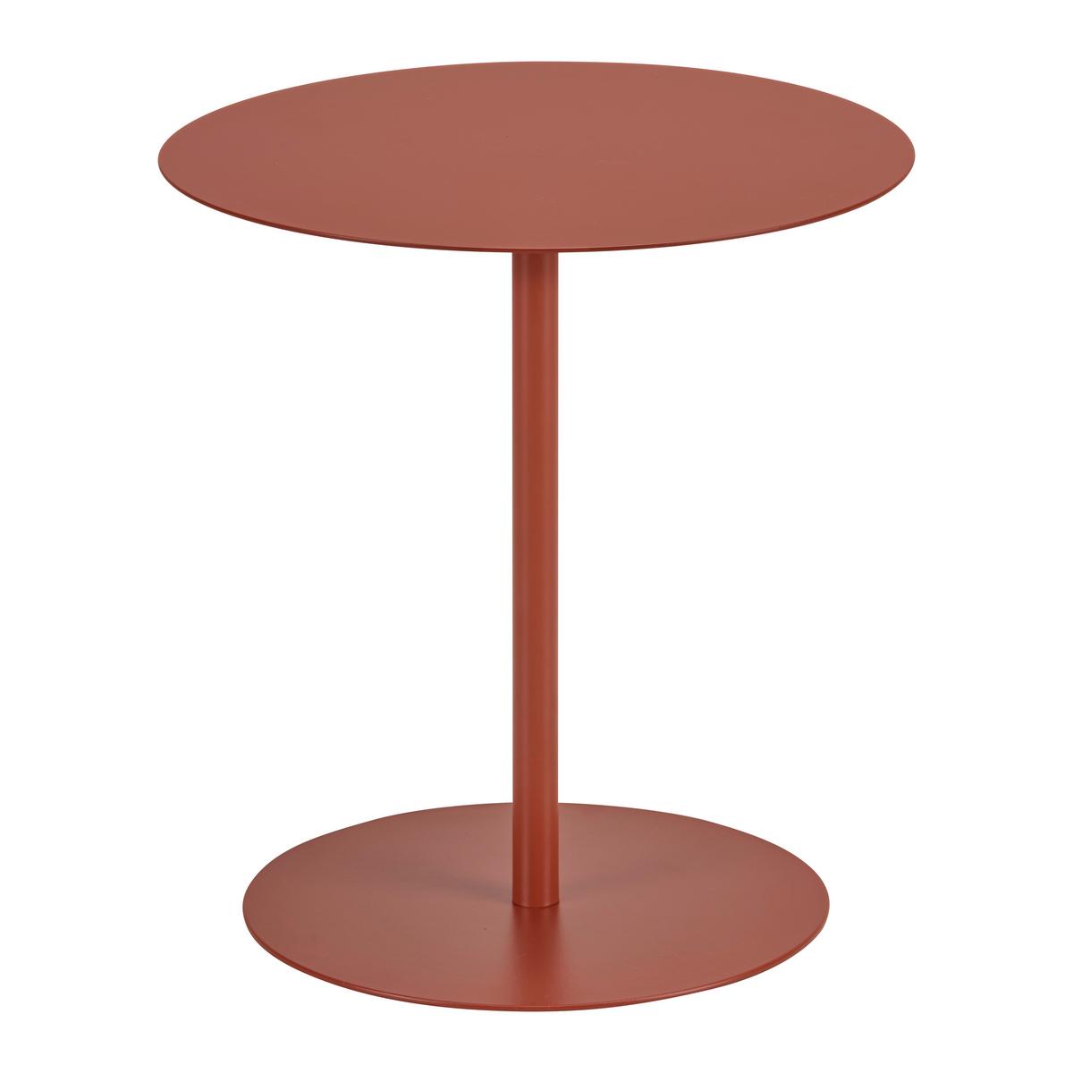 ODKLÁDACÍ STOLEK ROD - oranžová, Moderní, kov (40/43/40cm) - Mömax