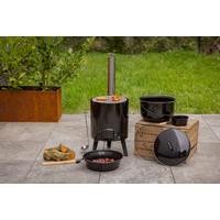 Dutch Oven Metall - Schwarz, LIFESTYLE, Metall (45,5/92/49,5cm)
