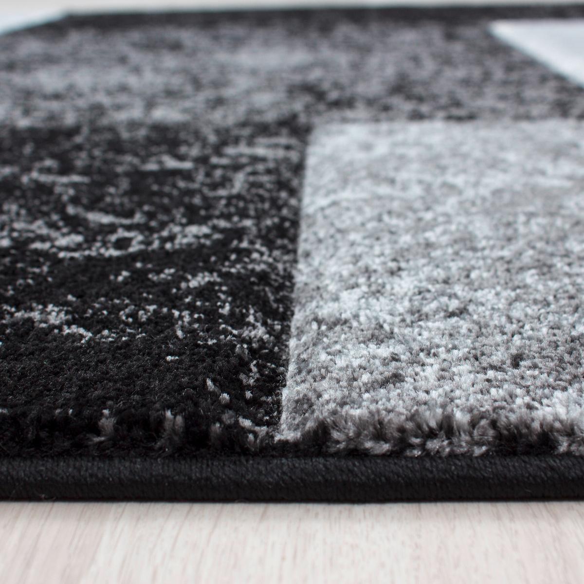 Flachwebteppich Hawaii - Schwarz, Design, Textil (280/370cm) - Novel