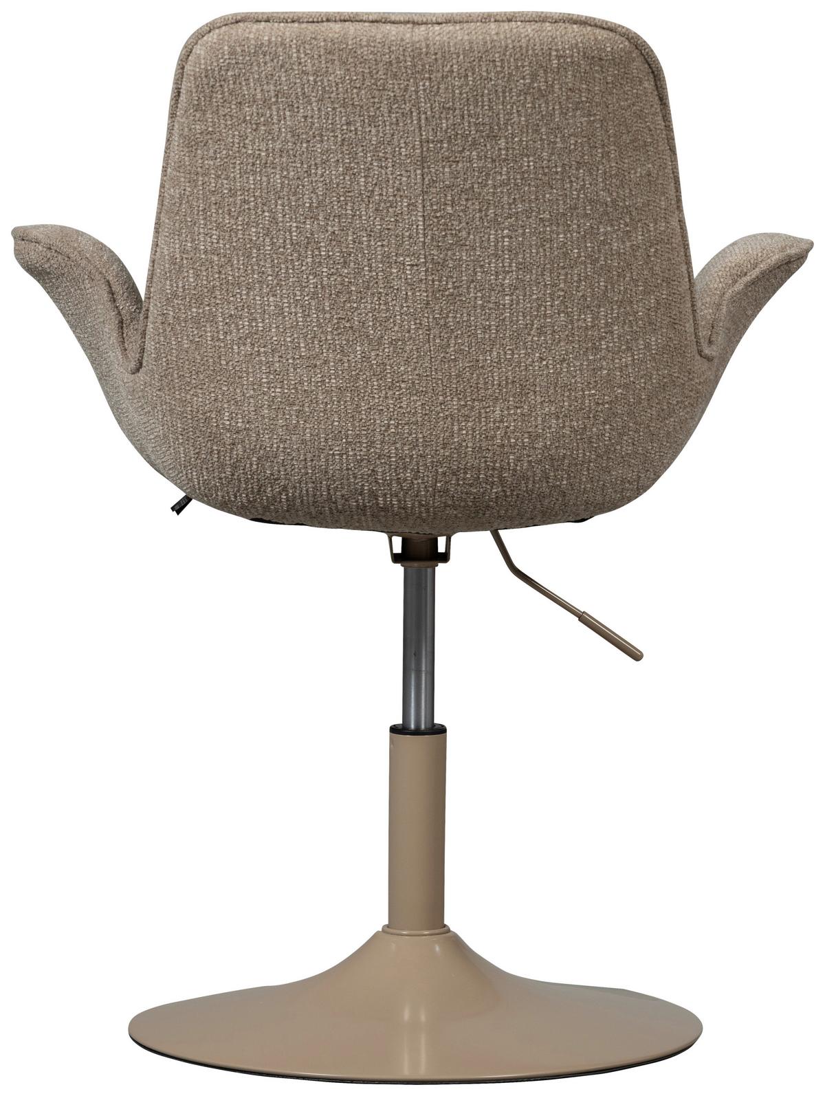 Armlehnstuhl Marten Sandfarben B: 70cm - Sandfarben, MODERN, Textil/Metall (70/90/66cm) - Livetastic
