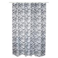 Duschvorhang in Grau Textil/Mischgewebe - Grau, Basics, Textil (180/200cm) - MSV