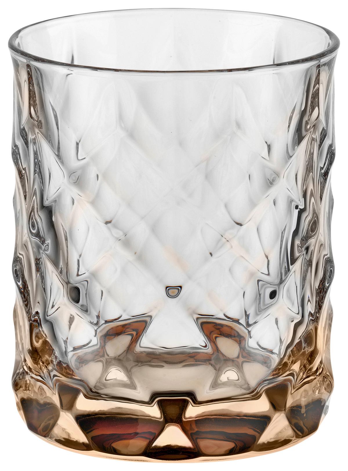 WHISKYGLAS NELSON - Bernsteinfarben, Basics, Glas (0,3l) - Bohemia