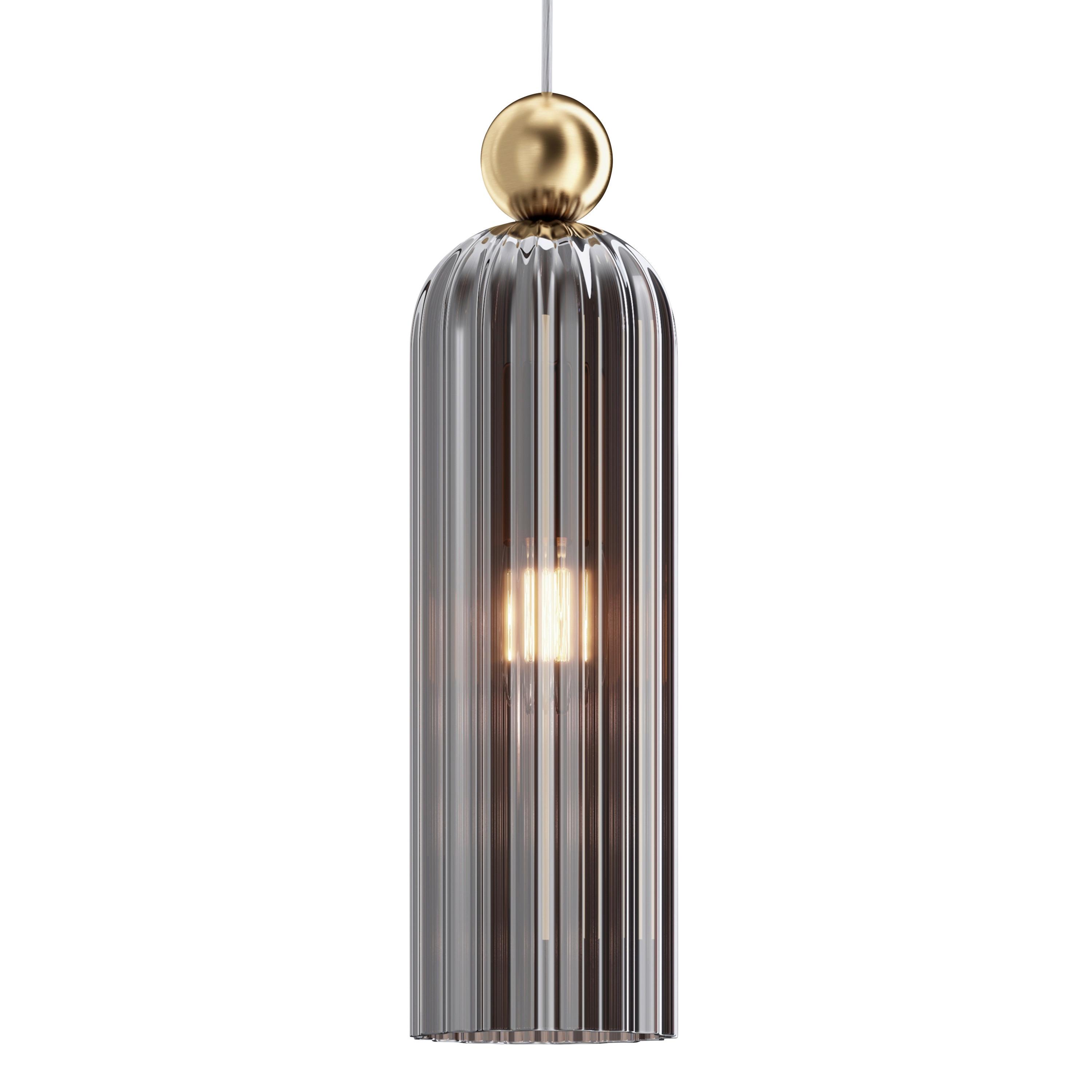 Pendelleuchte Antic - Goldfarben, Glas/Metall (10/34,7/10cm) - MAYTONI
