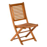 Gartensessel 2er-set Klappbar Cordoba Echtholz - Naturfarben, Basics, Holz (49/93/57cm) - Gardenson