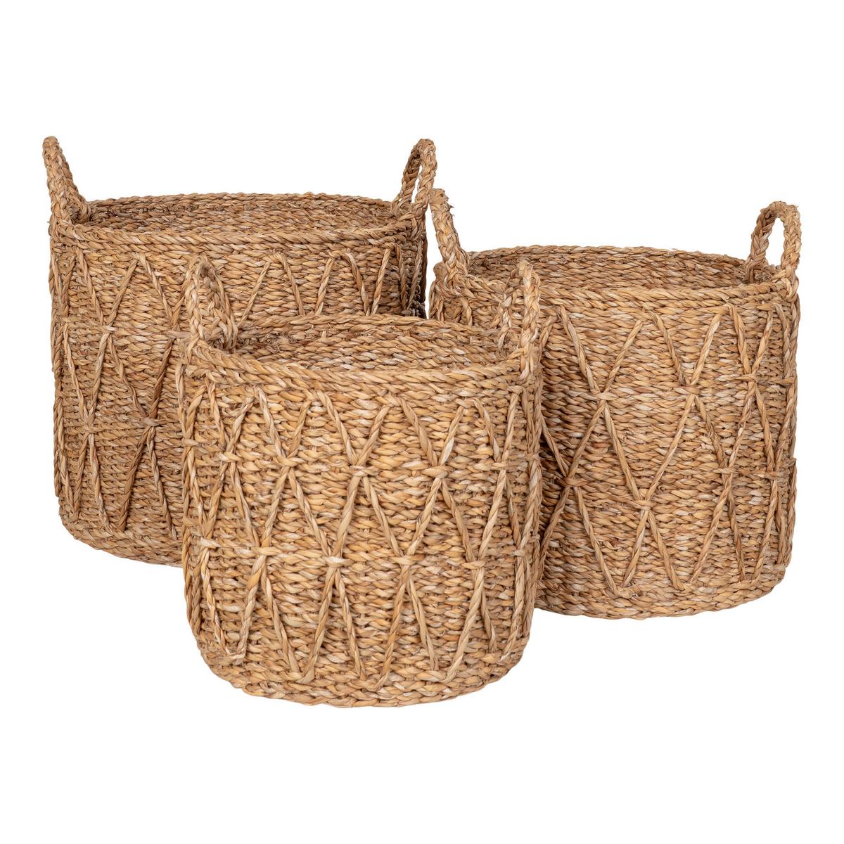 Korbset Krabi Baskets 4401556 - Naturfarben, Design, Naturmaterialien