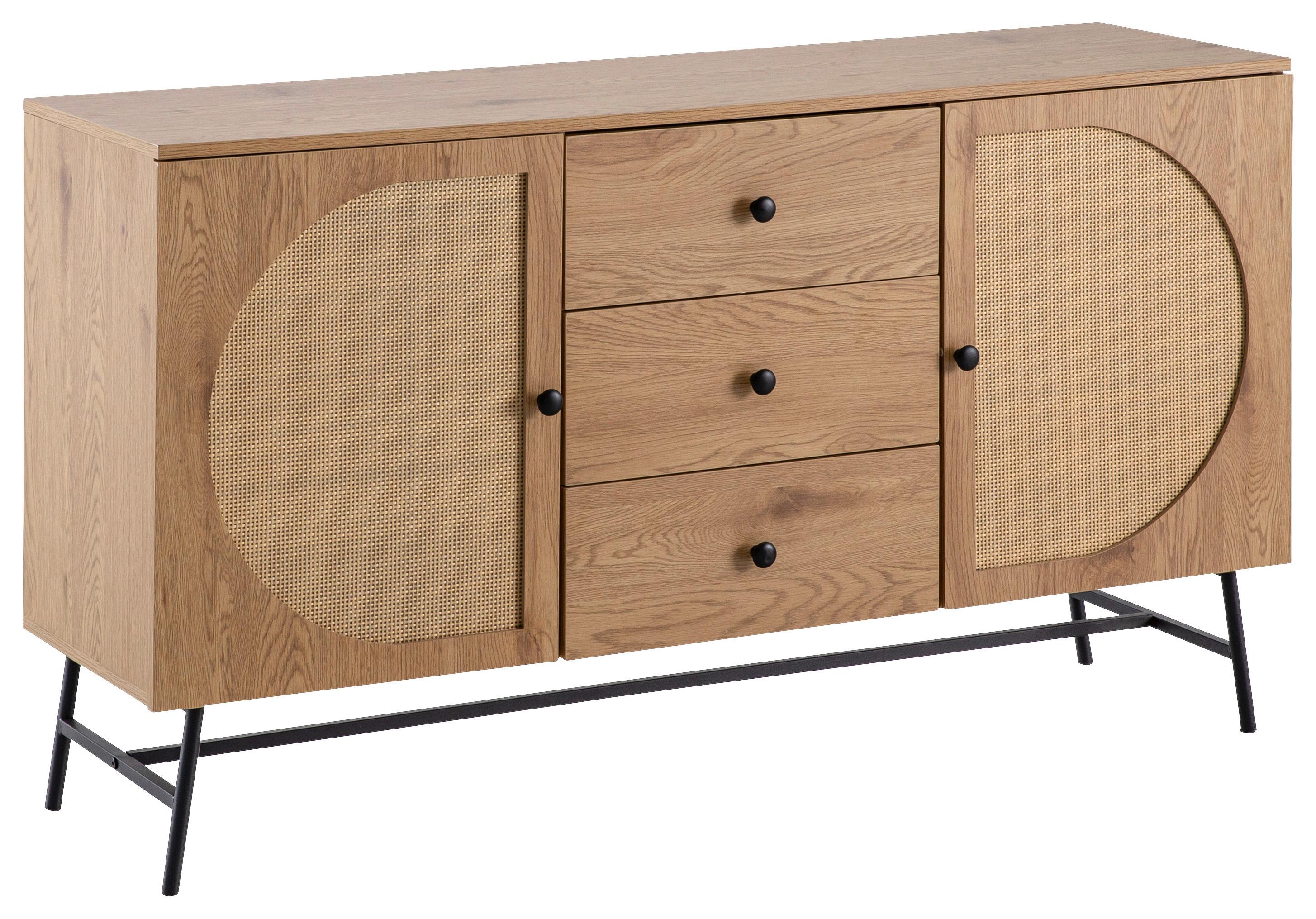 SIDEBOARD Eichefarben B: 140 cm