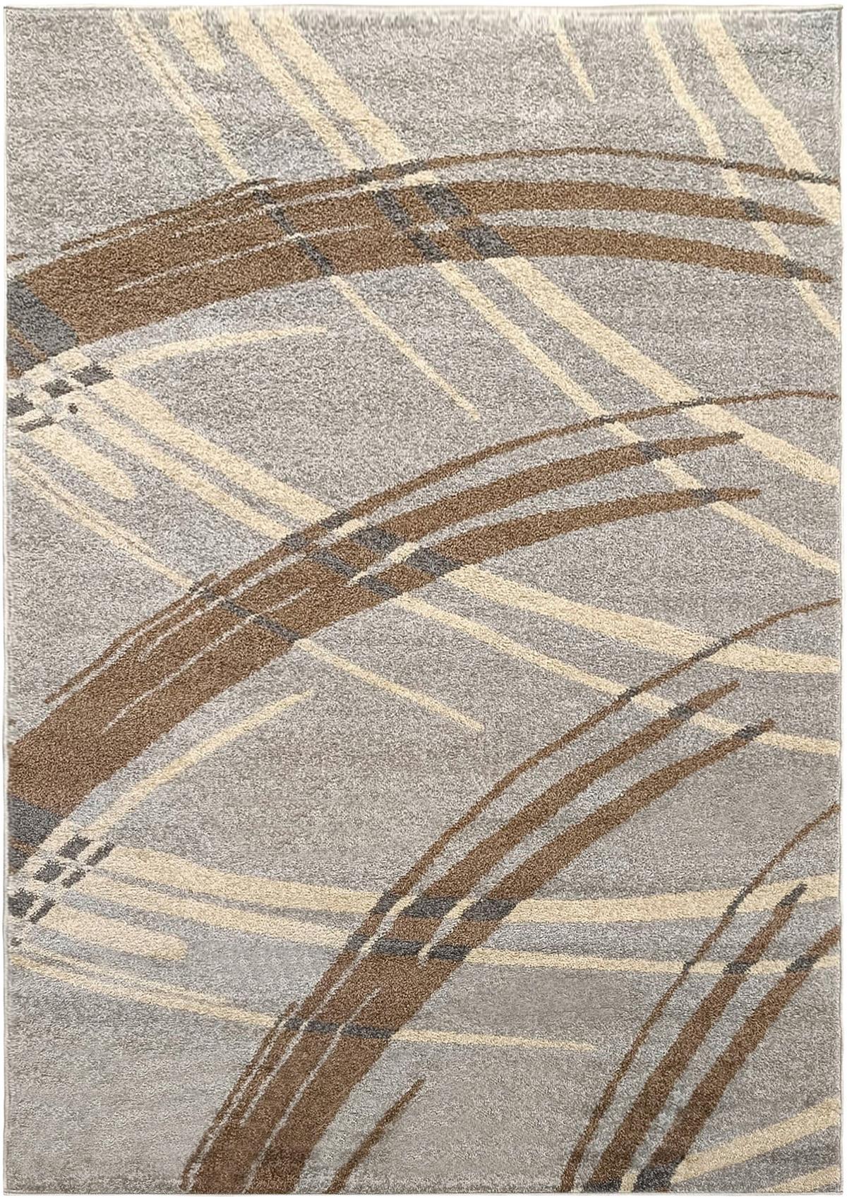 Webteppich Annemarie - Beige, Basics, Textil (120/170cm) - Ondega