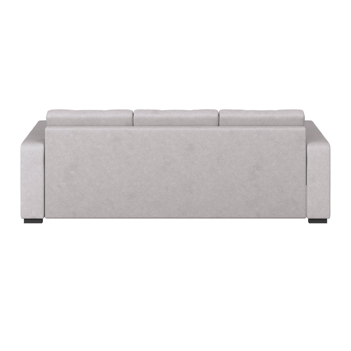 Ecksofa Turin Silberfarben, 239x160cm - Silberfarben, Trend, Holz/Textil (239/160cm)