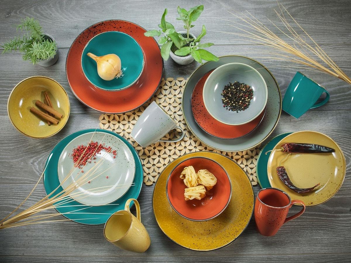 Dipschalenset 21981 Nature Collection - Currygelb, Trend, Keramik (11,5cm) - Creatable