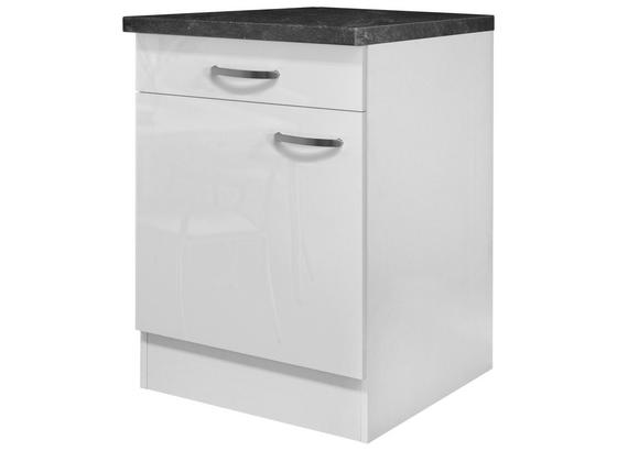 Kuchyňská Spodní Skříňka Alba Us60 - bílá, Moderní, kompozitní dřevo (60/86/57cm) Kuchyňská Spodní Skříňka Alba Us60 - bílá, Moderní, kompozitní dřevo (60/86/57cm)