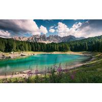 Fototapete Dolomitenjuwel - Multicolor, Trend, Textil (450/280cm)