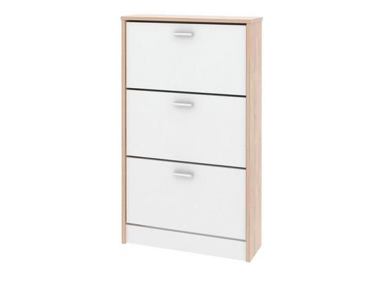 Schuhschrank Da13 - Eichefarben, MODERN, Holzwerkstoff (58/107/18cm) Schuhschrank Da13 - Eichefarben, MODERN, Holzwerkstoff (58/107/18cm)