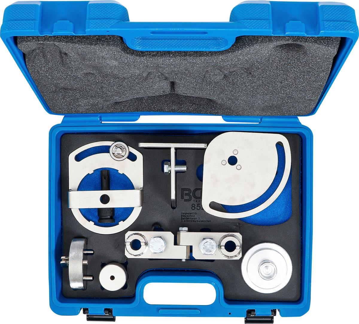 Motor-Einstellwerkzeug-Satz 8527 - Blau/Silberfarben, Basics (38,2/30,2/11,6cm)