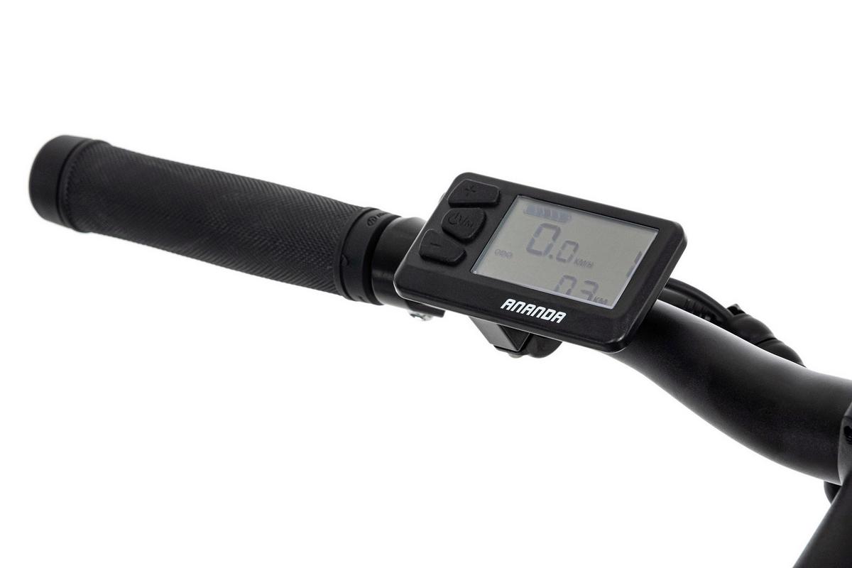 Elektrofahrrad 27,5 Zoll, 120 Km - Schwarz, Basics, Metall (180/70/100cm)