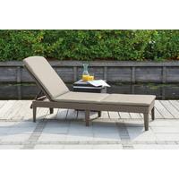 OPALOVACÍ LÉHATKO JAIPUR - cappuccino, Moderní, plast (187.5/58.2/29cm)