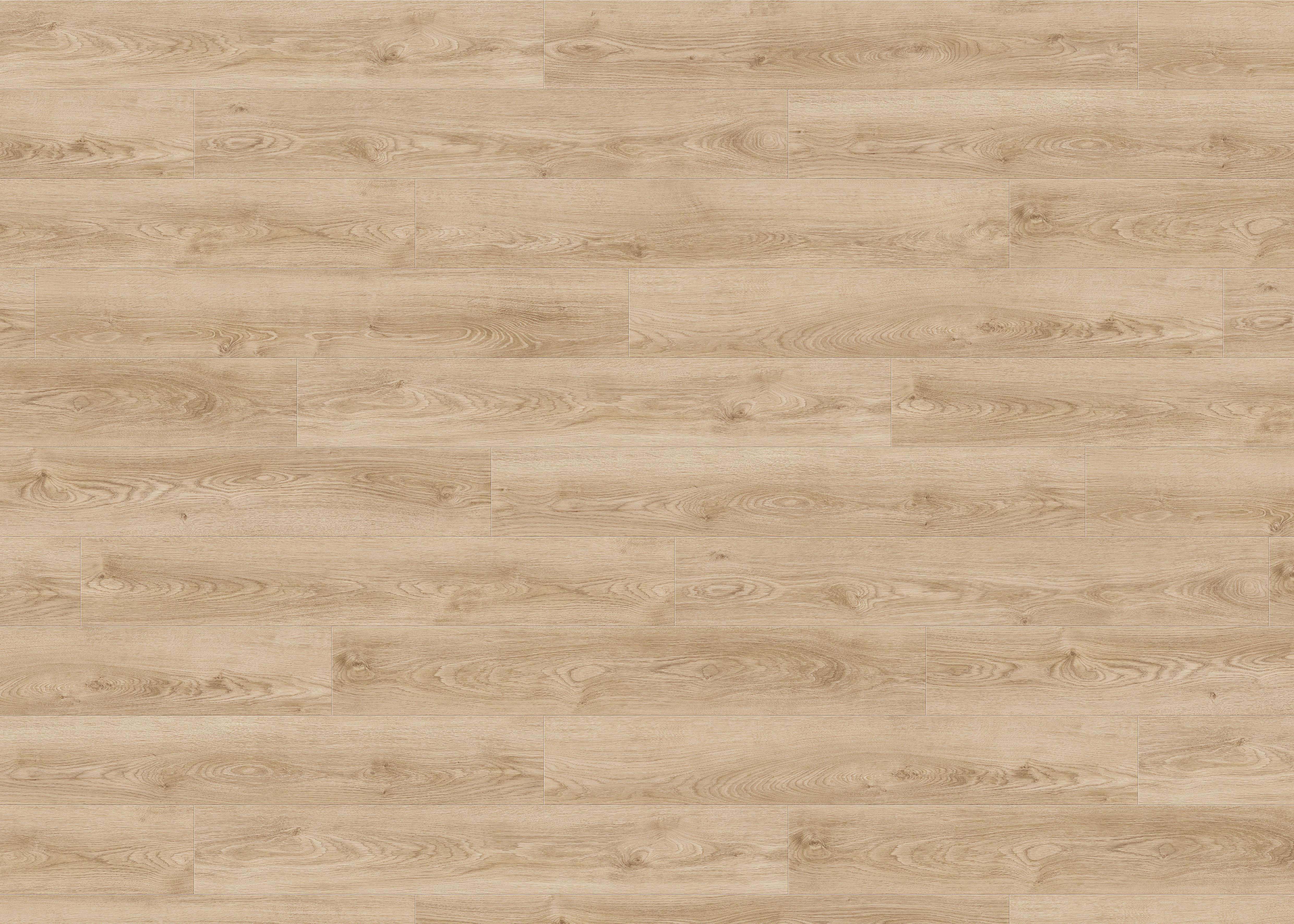 Designboden Hellbraun Lhd. Stärke 8mm - Hellbraun, Basics, Holzwerkstoff (19.3/128.2cm) - Living by HARO