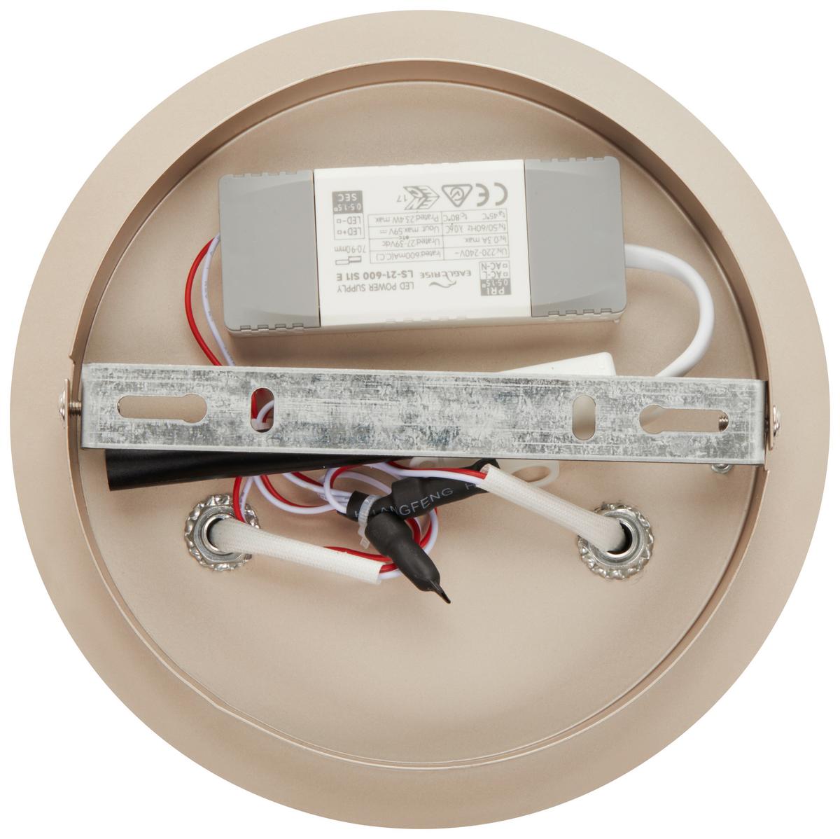 STROPNÍ LED SVÍTIDLO RULI - bílá, Moderní, kov/plast (49/33/13cm) - Mömax