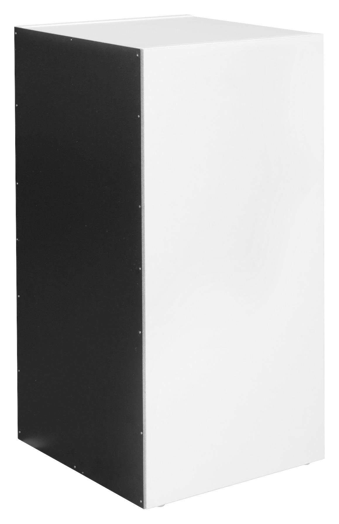 MID.YOU Standregal B 30cm, Weiß/Schwarz