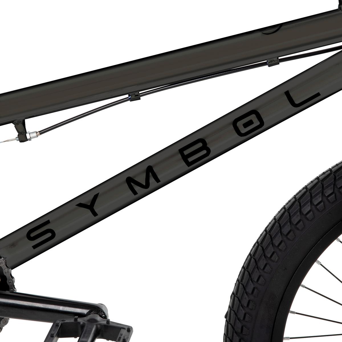 Bmx Symbol Dunkelgrau, 20 Zoll - Dunkelgrau, Basics, Metall (72,5/96/144cm)