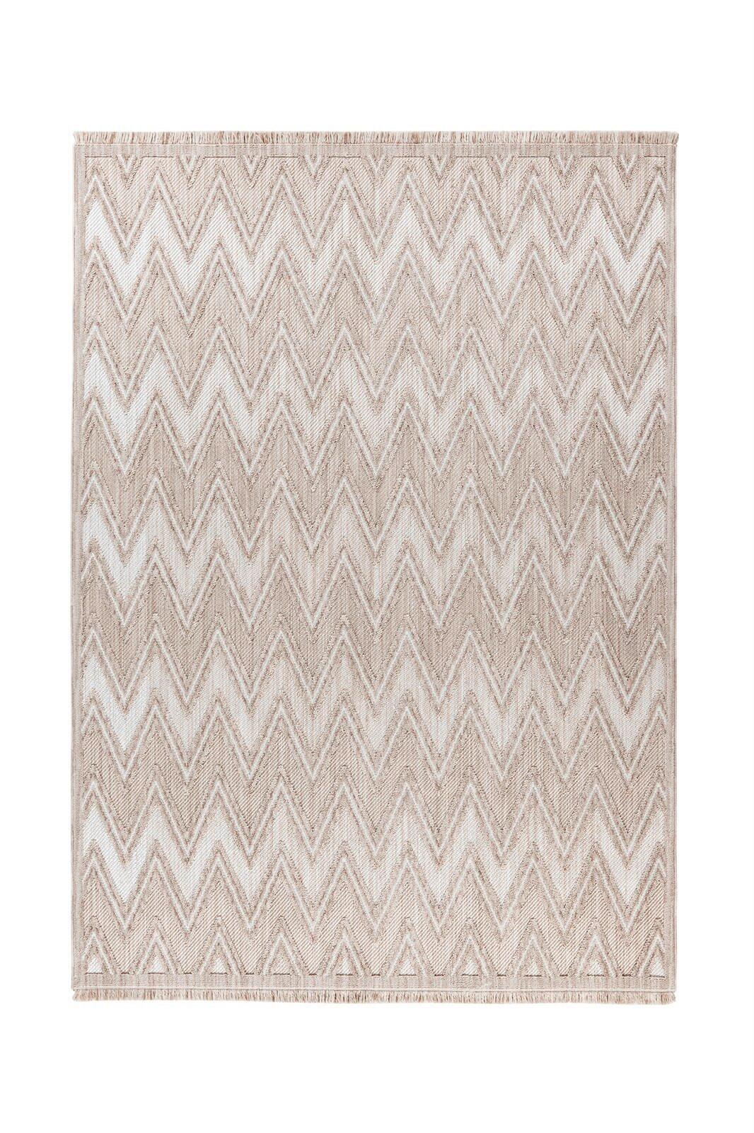 Teppich Beige Sarai 160x230 cm - Beige, KONVENTIONELL, Textil (160/230cm) - Kayoom
