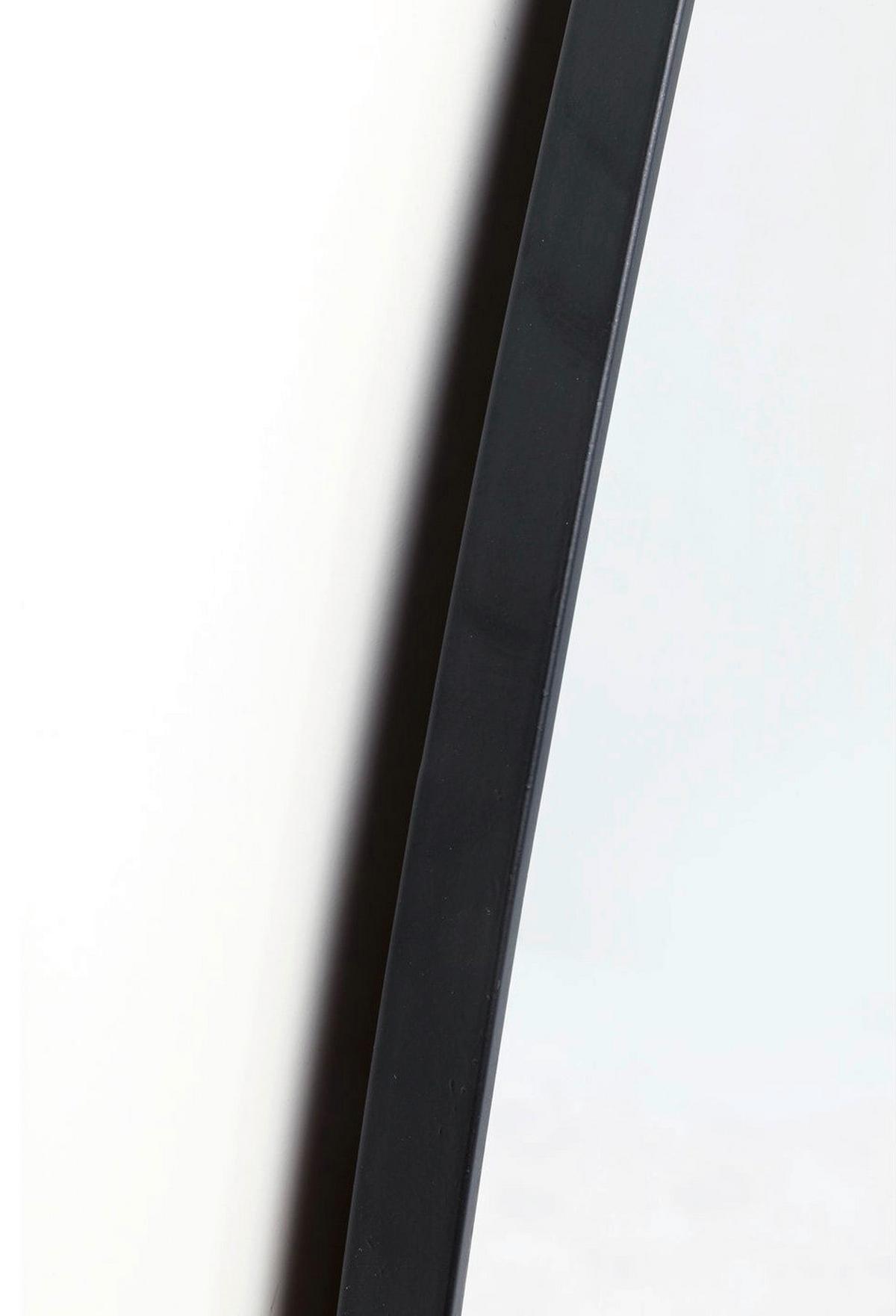 Wandspiegel Göteborg 93x90 Cm Rahmen: Anthrazit - Anthrazit, Trend, Glas/Holzwerkstoff (93/90/1,5cm) - Kare-Design