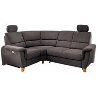 Ecksofa Parole Mit Bettkasten Anthrazit 186x237 Cm - Wildeiche/Anthrazit, KONVENTIONELL, Textil (186/237cm) - Livetastic
