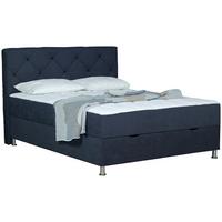 Box-ágy Black Diamond - antracit, Design, textil (160/200cm) - Modern Living