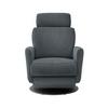 Relaxsessel Centrale T: 87 cm, Anthrazit - Anthrazit/Schwarz, MODERN, Textil (77/105/87cm) - Livetastic