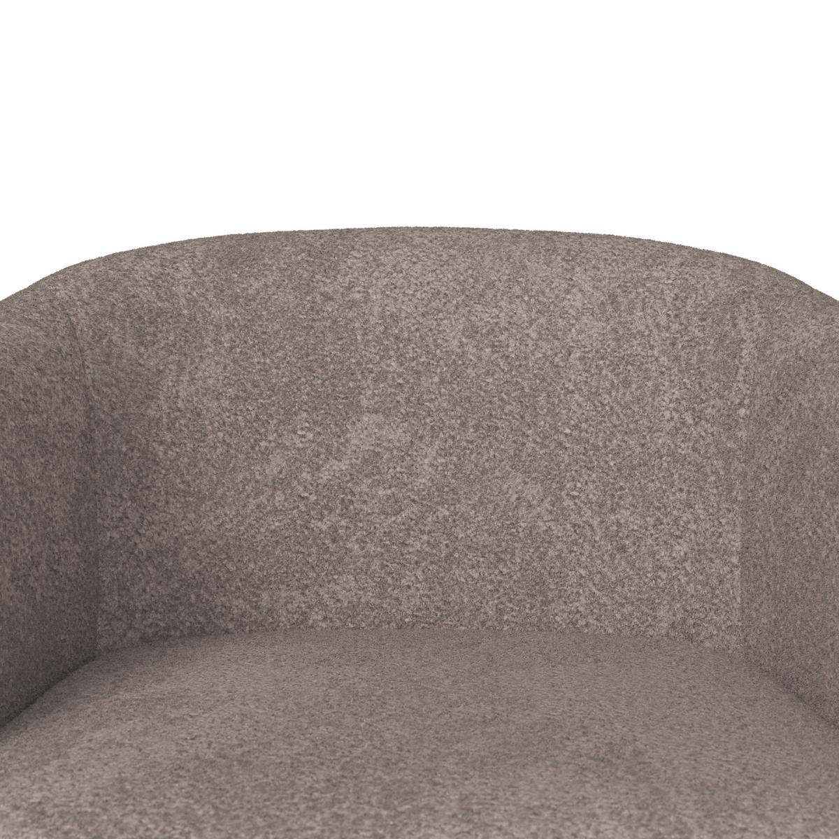 ŽIDLE S PODRUČKAMI NAYA HNĚDÁ - barvy buku/hnědá, Moderní, dřevo/textil (62/65/81cm) - Bessagi Home