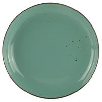 PLYTKÝ TANIER CAPRI - zelená, Modern, keramika (27/3,7cm) - Mömax