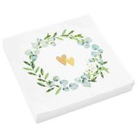 SERVÍTKA KAI - viacfarebná/modrá, papier (33cm)