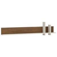 Wandboard Kansas Nussbaum/Kaschmir B: 180cm - Kaschmir/Nussbaumfarben, Basics, Holzwerkstoff (180/45/25cm) - Hom`in