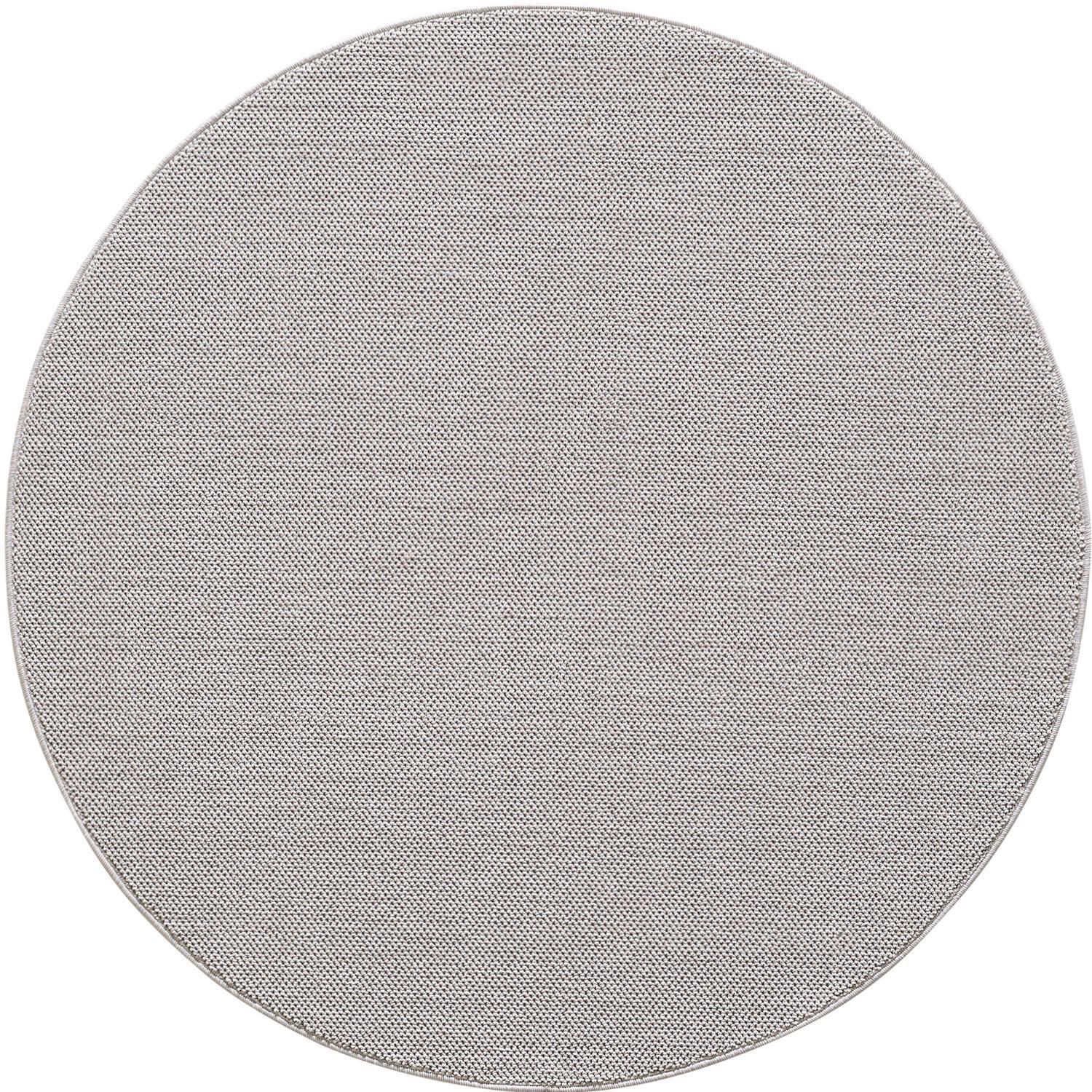 Webteppich Loom 160 X 160 4300 Silver - Silberfarben, Basics, Textil (160cm) - Novel