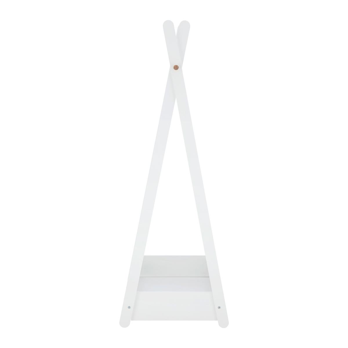 Stojan na šaty LIA - biela, Modern (73/126/43cm) - Bessagi Kids