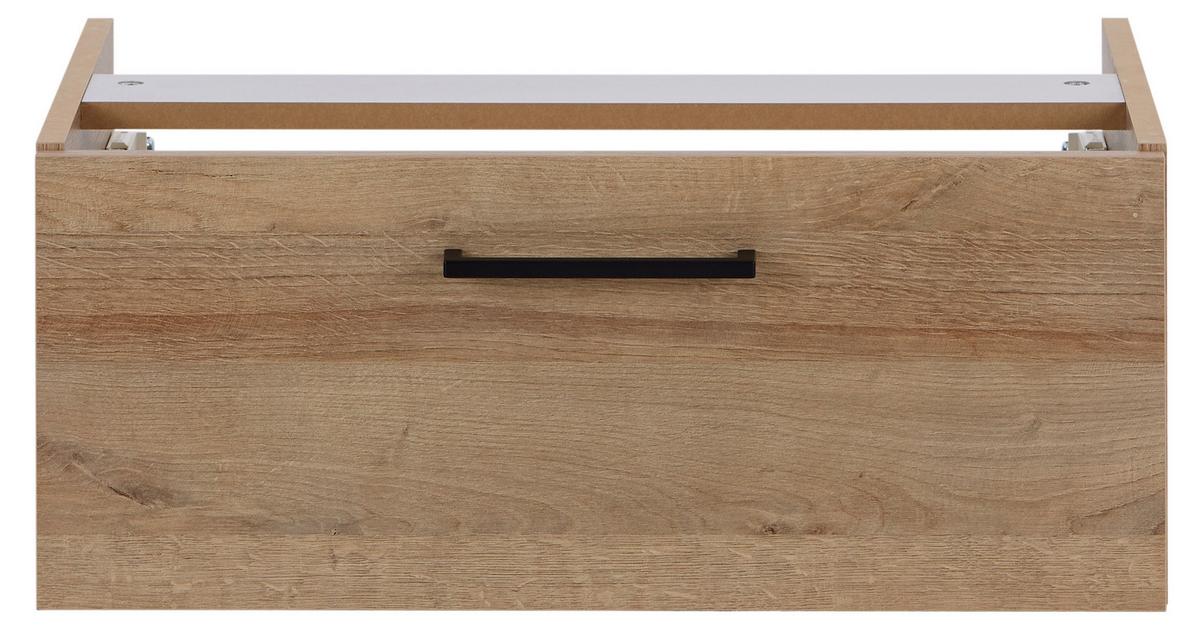 Unterschrank Bavelli B: 62 cm Eiche Dekor - Eichefarben, KONVENTIONELL, Holzwerkstoff (62/26/44cm)