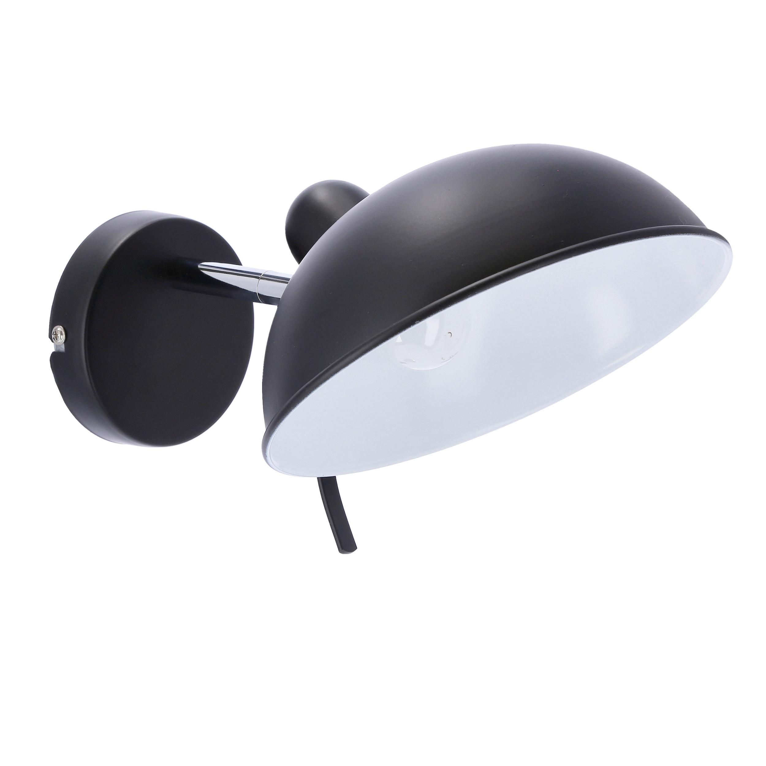 Wandleuchte 21-53589 - Schwarz, Basics, Metall (21/30/14.5cm)