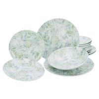 Tafelservice Keramik 4 Personen Geschirr Set - Multicolor, Basics, Keramik - Creatable