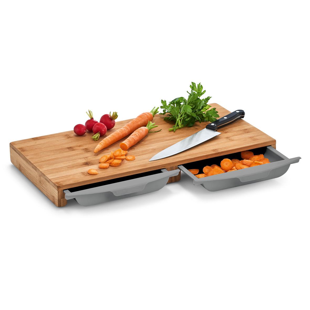 Schneidebrett Naturfarben B: 50 Cm - Naturfarben, Basics, Holz (50/29/5cm) - Zeller Present